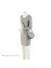 Givenchy 100% Leather Gray Givenchy Calfskin Infinity Saddle Mini Bag One size - photo 5