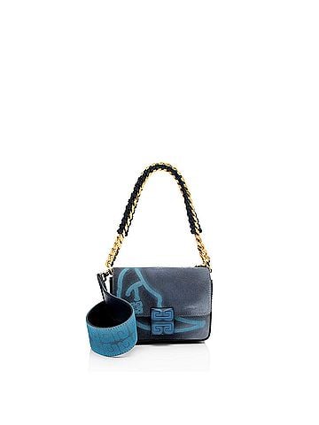 Givenchy Givenchy x Chito Graffiti Effect Canvas 4G Small Shoulder Bag (view 1)