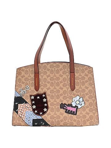 Coach Coach x Keith Haring Charlie Carryall Bag in Multicolor Coated Canvas (view 1)
