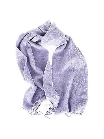 Acne Acne Studios Fringe Scarf in Pastel Purple Wool (view 2)