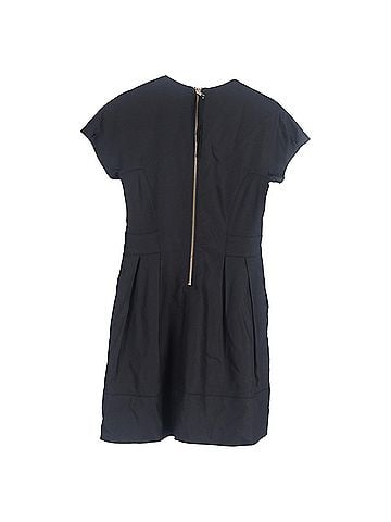 Marc Jacobs  Marc by Marc Jacobs Pleated Mini Dress in Black Polyester (view 2)