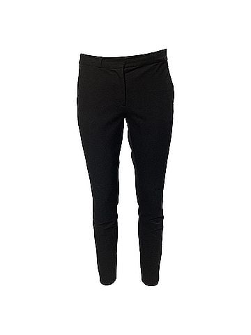 Joseph Joseph New Eliston Gabardine Stretch Trousers in Black Viscose (view 1)