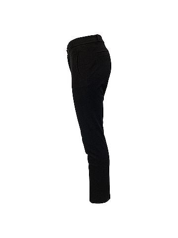 Joseph Joseph New Eliston Gabardine Stretch Trousers in Black Viscose (view 2)