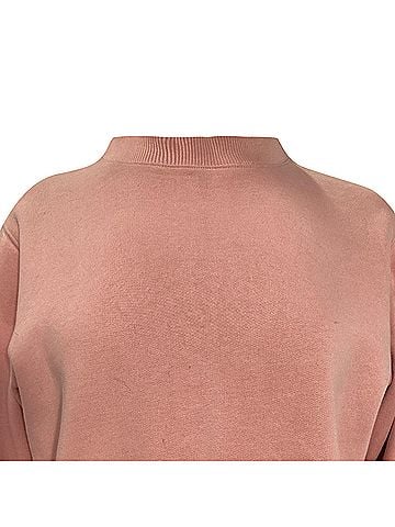Acne Acne Studios Crewneck Sweater in Pink Cotton (view 2)