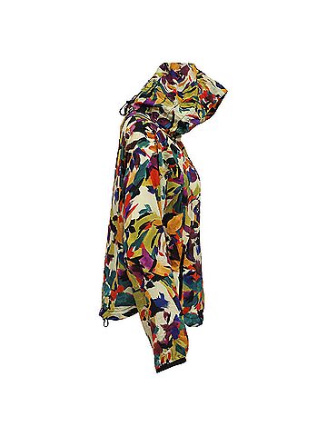 Kenzo Kenzo Abstract Print Windbreaker Jacket In Multicolor Nylon (view 2)