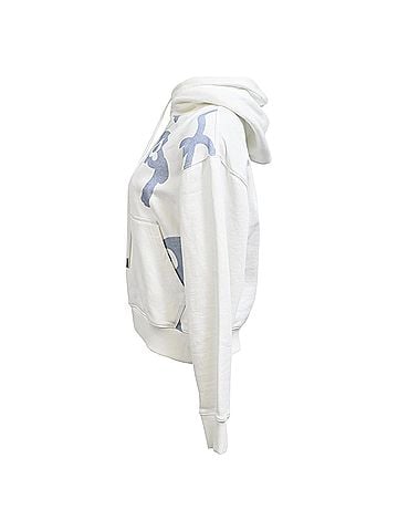 Kenzo Kenzo Printed Hoodie in White Cotton (view 2)