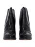 Givenchy 100% Leather Black Givenchy Wedge Ankle Boots in Black Leather Size EU 41 - photo 3