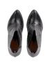 Givenchy 100% Leather Black Givenchy Wedge Ankle Boots in Black Leather Size EU 41 - photo 5