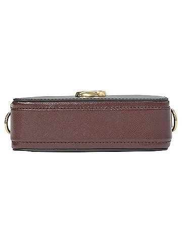 Marc Jacobs Marc Jacobs Snapshot Shoulder Bag In Black Leather (view 2)
