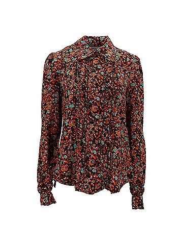 Victoria Beckham Victoria Beckham Floral Blouse in Multicolor Silk (view 1)
