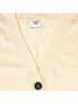 Hermès 100% Wool Ivory  Hermès Buttoned Cardigan in Cream Wool Size 2 - photo 5