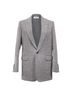 Céline 100% Wool Gray Celine Single-Breasted Blazer in Grey Wool Size 2 - photo 1