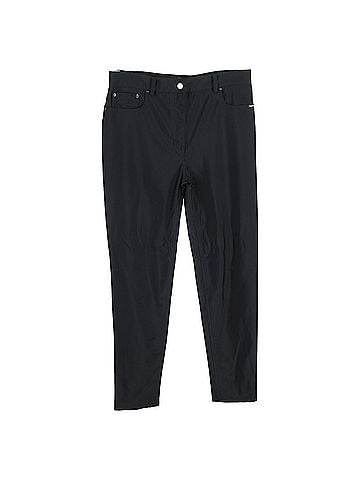 Tom Ford Tom Ford Straight Leg Trousers in Black Cotton (view 1)