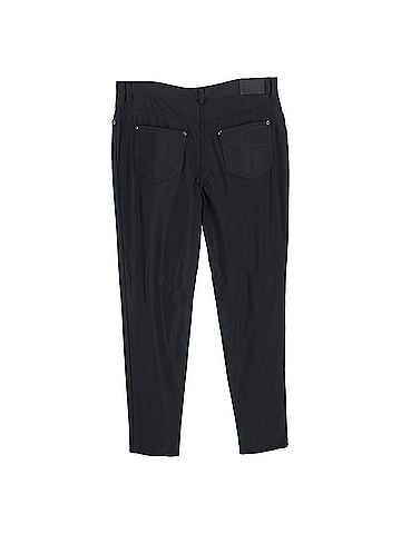 Tom Ford Tom Ford Straight Leg Trousers in Black Cotton (view 2)