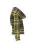 Issey Miyake 100% Cotton Yellow Issey Miyake check plaid cotton stand collar shirt Size 4 - photo 4