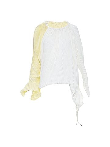 MARNI Marni pleat cord open back voluminous top (view 1)