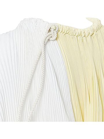 MARNI Marni pleat cord open back voluminous top (view 2)