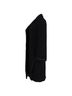 Max Mara 100% Wool Black  Max Mara Visible Stitch Double -Breasted Coat in Black Wool Size 4 - photo 2