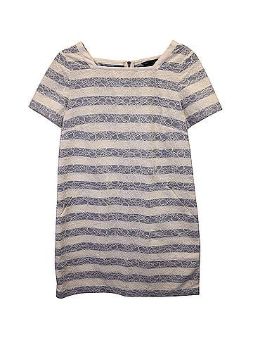 Marc Jacobs Marc by Marc Jacobs Lace Mini Dress in Beige Nylon (view 1)