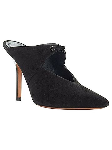 Céline Celine Babouche suede cut out mule (view 2)