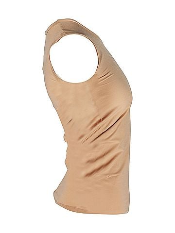 Jil Sander Jil Sander Tank Top in Beige Polyester (view 2)