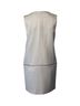 Alexander McQueen 100% Rayon White Alexander McQueen Shift Dress in White Rayon  Size M - photo 3