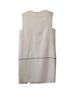Alexander McQueen 100% Rayon White Alexander McQueen Shift Dress in White Rayon  Size M - photo 5