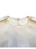 Alexander McQueen 100% Rayon White Alexander McQueen Shift Dress in White Rayon  Size M - photo 7