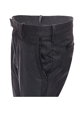 Undercover Undercover cowhide trim patchwork trousers (view 2)