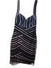 JS Collections Black Silver Cocktail Dress Size 6 - photo 1