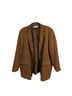 Calvin Klein 78% Polyester 13% Rayon 9% Spandex 100% Polyester Brown Blazer Size 22 - photo 4
