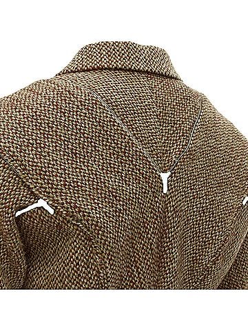 Junya Watanabe Junya Watanabe tweed herringbone transformable jacket (view 2)