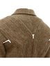 Junya Watanabe 100% Tweed Brown Junya Watanabe tweed herringbone transformable jacket Size 12 - photo 2