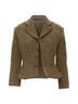 Junya Watanabe 100% Tweed Brown Junya Watanabe tweed herringbone transformable jacket Size 12 - photo 3