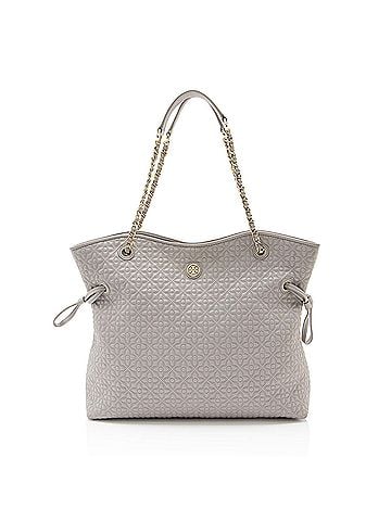 Tory Burch Tory Burch Quilted Leather Bryant Slouchy Tote (view 1)