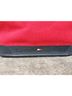 Tommy Hilfiger Solid Red Black Leather Tote One size - photo 4