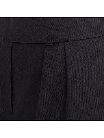 Alexandre Vauthier ALEXANDRE VAUTHIER AW2021 black double front dart wide leg pants (view 2)