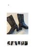 Reformation 100% Leather Black Boots Size 10 - photo 4