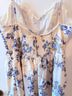 Target Floral White Blue Cocktail Dress Size XL - photo 6