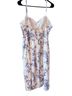 Target Floral White Blue Cocktail Dress Size XL - photo 2