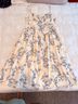 Target Floral White Blue Cocktail Dress Size XL - photo 4