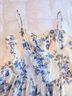 Target Floral White Blue Cocktail Dress Size XL - photo 7