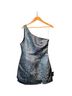 Lulus 100% Polyester 100% Polyester Silver Cocktail Dress Size L - photo 2