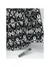 Tahari 97% Cotton 3% Spandex 100% Polyester Aztec Or Tribal Print Black White Blazer Size 16 - photo 5