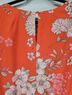 CHRIS McLaughlin Floral Orange White Jumpsuit Size 12 - photo 6