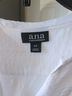A.n.a White Sleeveless Blouse Size XS - photo 3