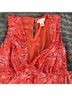 Jasper 100% Polyester Paisley Red Romper Size S - photo 5