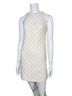 Milly Stripes White Tan Casual Dress Size 2 - photo 5