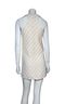 Milly Stripes White Tan Casual Dress Size 2 - photo 2