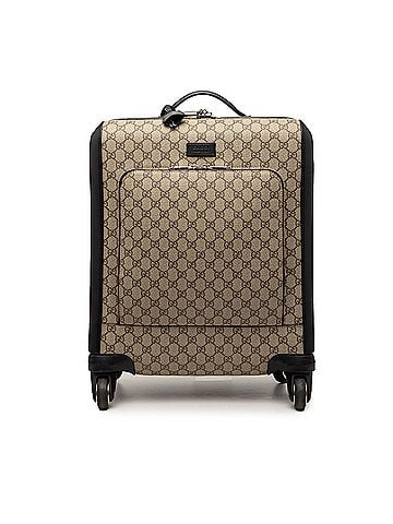 Gucci GG Supreme Carry On Rolling Suitcase (view 1)